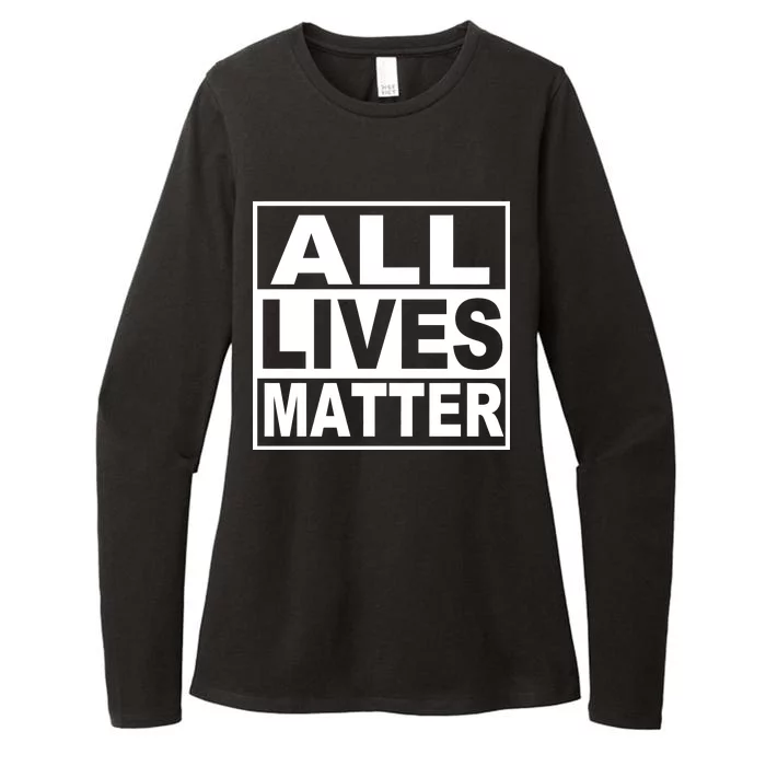 All Lives Matter Support Everyone Womens CVC Long Sleeve Shirt