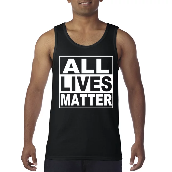 All Lives Matter Support Everyone Tank Top