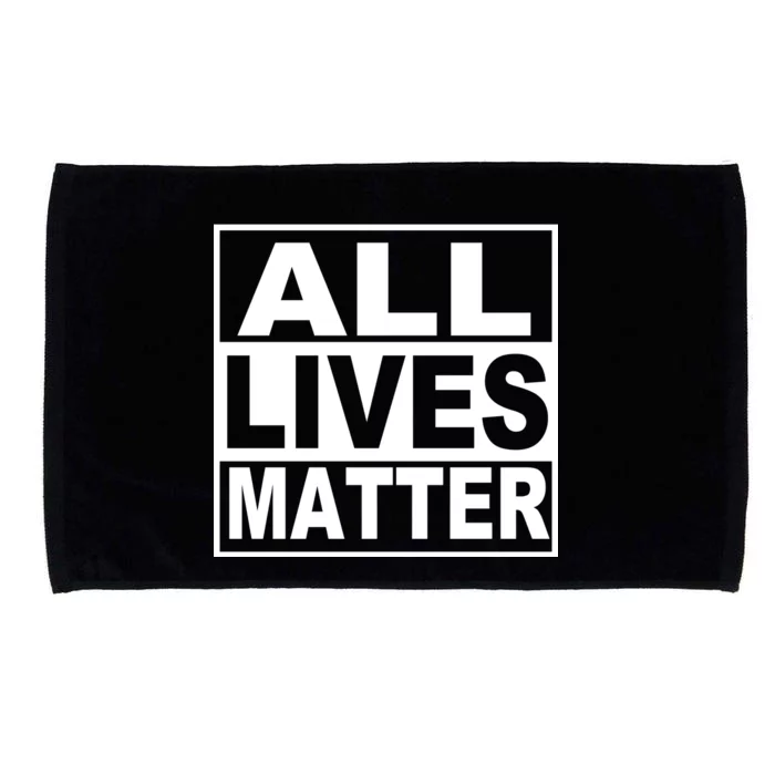 All Lives Matter Support Everyone Microfiber Hand Towel