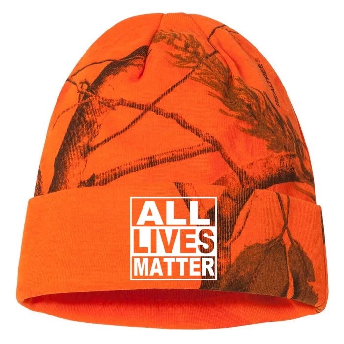 All Lives Matter Support Everyone Kati - 12in Camo Beanie