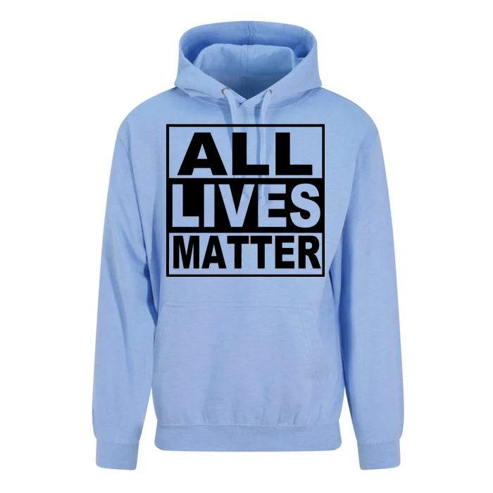 All Lives Matter Support Everyone Unisex Surf Hoodie