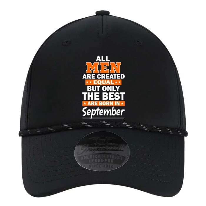 All Men Are Created Equal The Best Are Born In September Performance The Dyno Cap