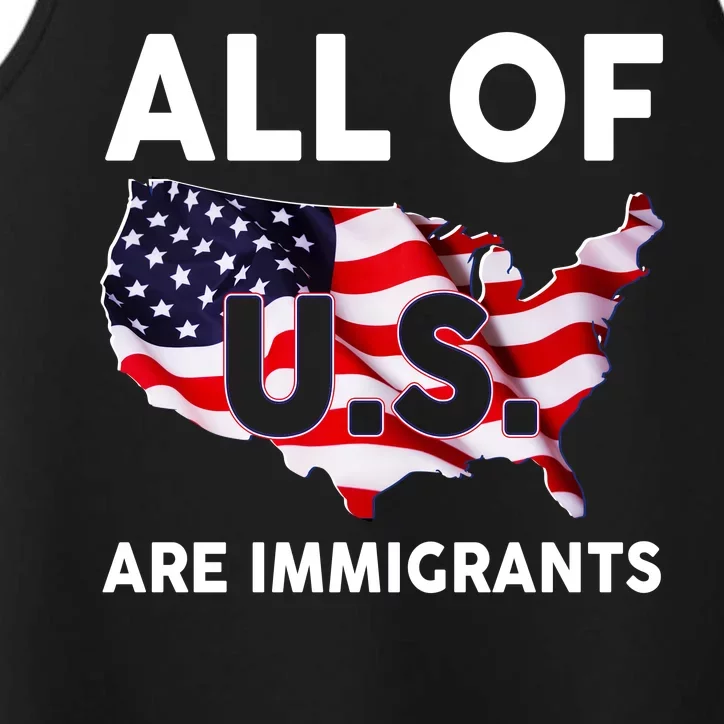 All Of Us Are Immigrants Performance Tank