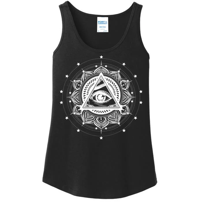 All Seeing Eye Hypnosis Psychic Ladies Essential Tank