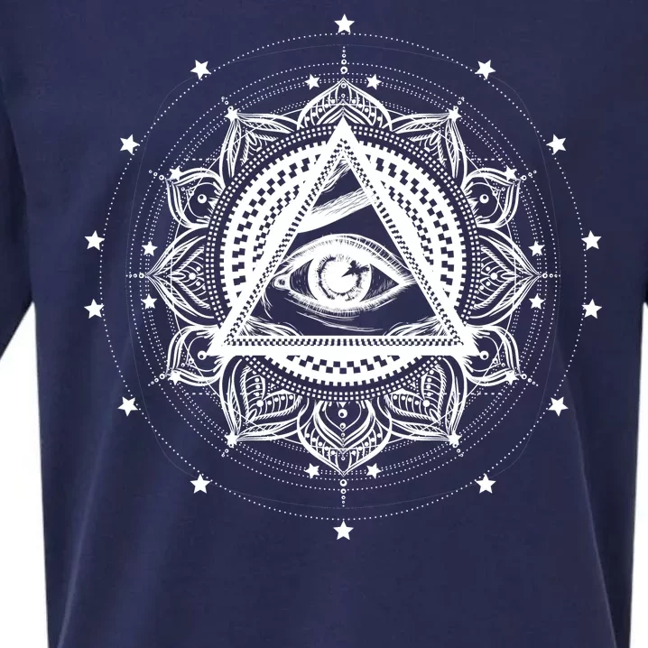 All Seeing Eye Hypnosis Psychic Sueded Cloud Jersey T-Shirt