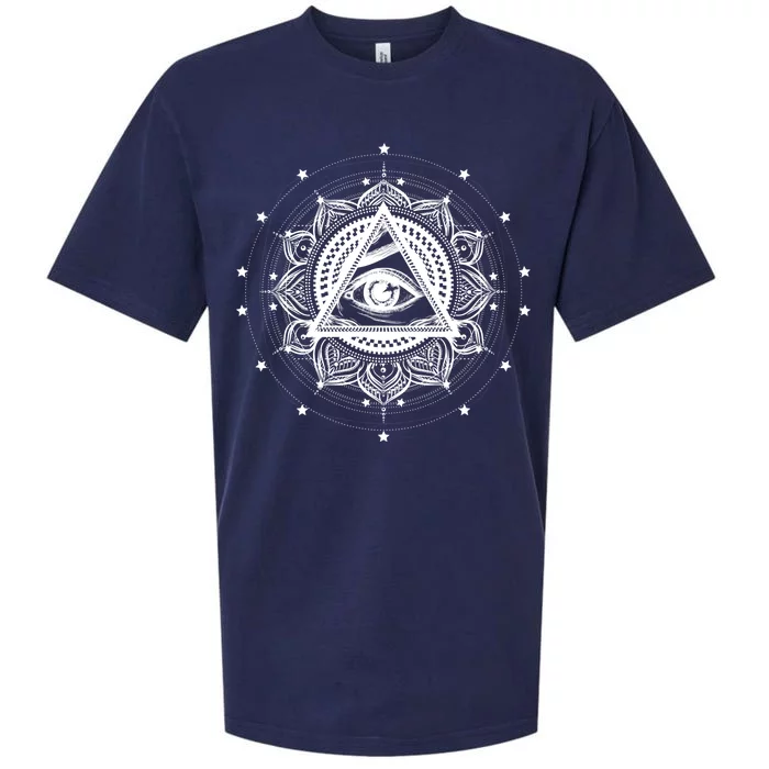 All Seeing Eye Hypnosis Psychic Sueded Cloud Jersey T-Shirt