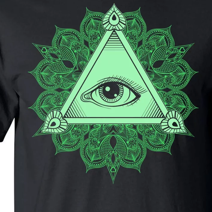 All Seeing Pyramid Eye Tall T-Shirt