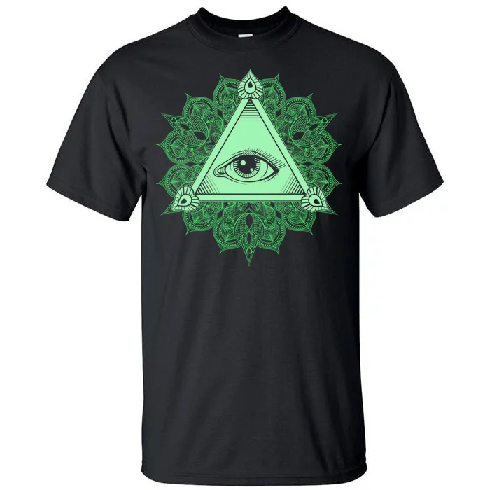 All Seeing Pyramid Eye Tall T-Shirt