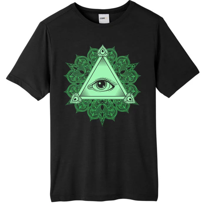 All Seeing Pyramid Eye ChromaSoft Performance T-Shirt