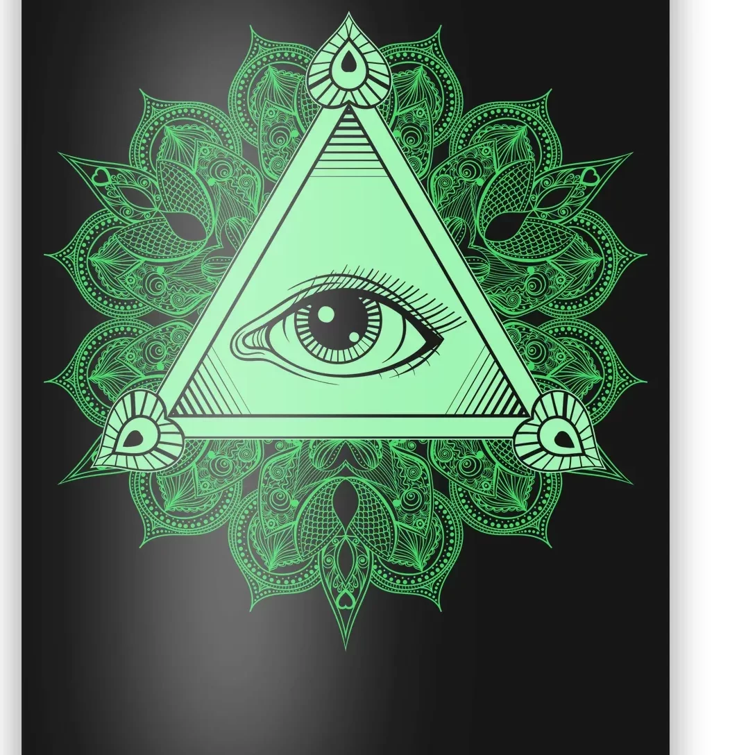 All Seeing Pyramid Eye Poster