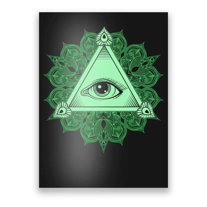 All Seeing Pyramid Eye Poster