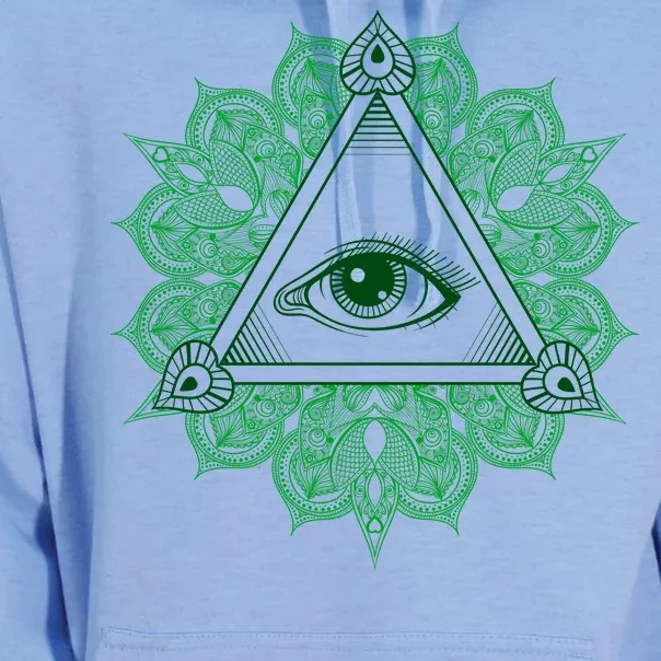 All Seeing Pyramid Eye Unisex Surf Hoodie