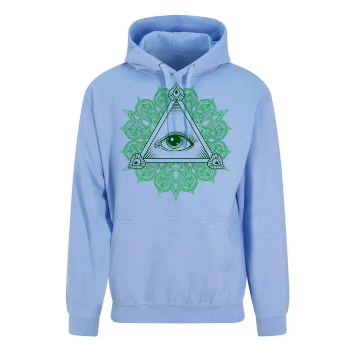 All Seeing Pyramid Eye Unisex Surf Hoodie