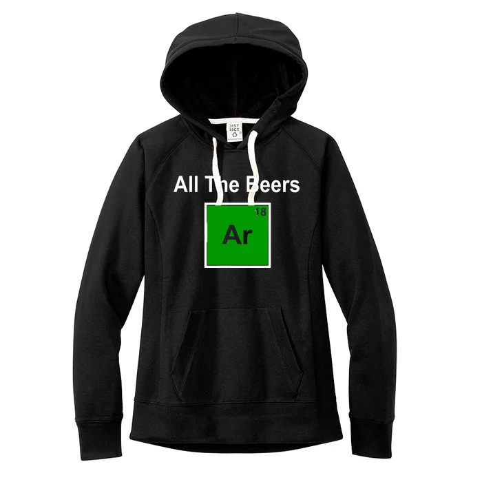 All The Beer ARGON Women's Fleece Hoodie