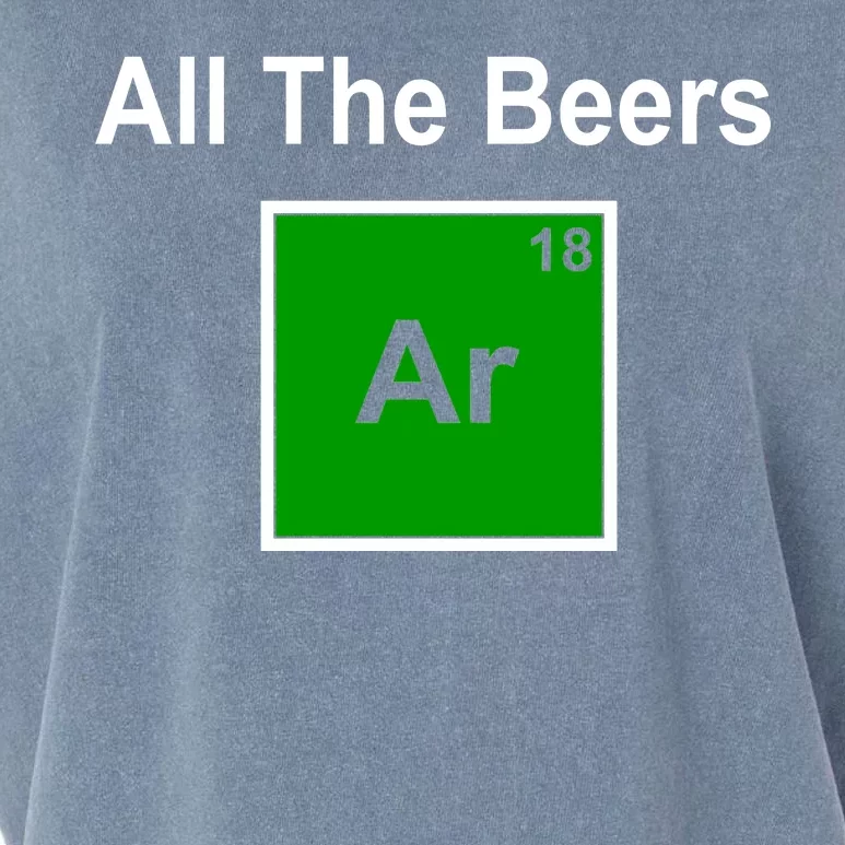 All The Beer ARGON Garment-Dyed Women's Muscle Tee