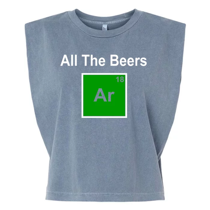 All The Beer ARGON Garment-Dyed Women's Muscle Tee