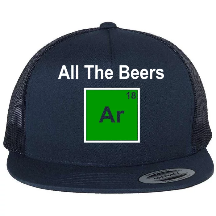 All The Beer ARGON Flat Bill Trucker Hat