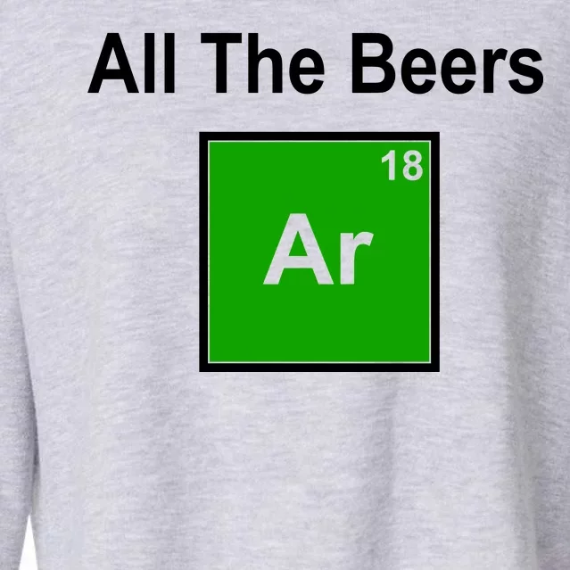 All The Beer ARGON Cropped Pullover Crew