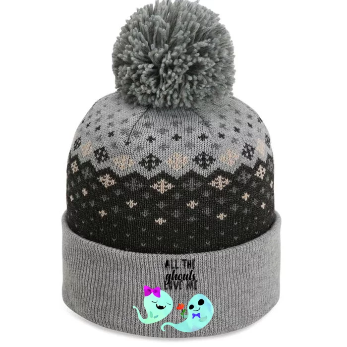 All The Ghouls Love Me The Baniff Cuffed Pom Beanie