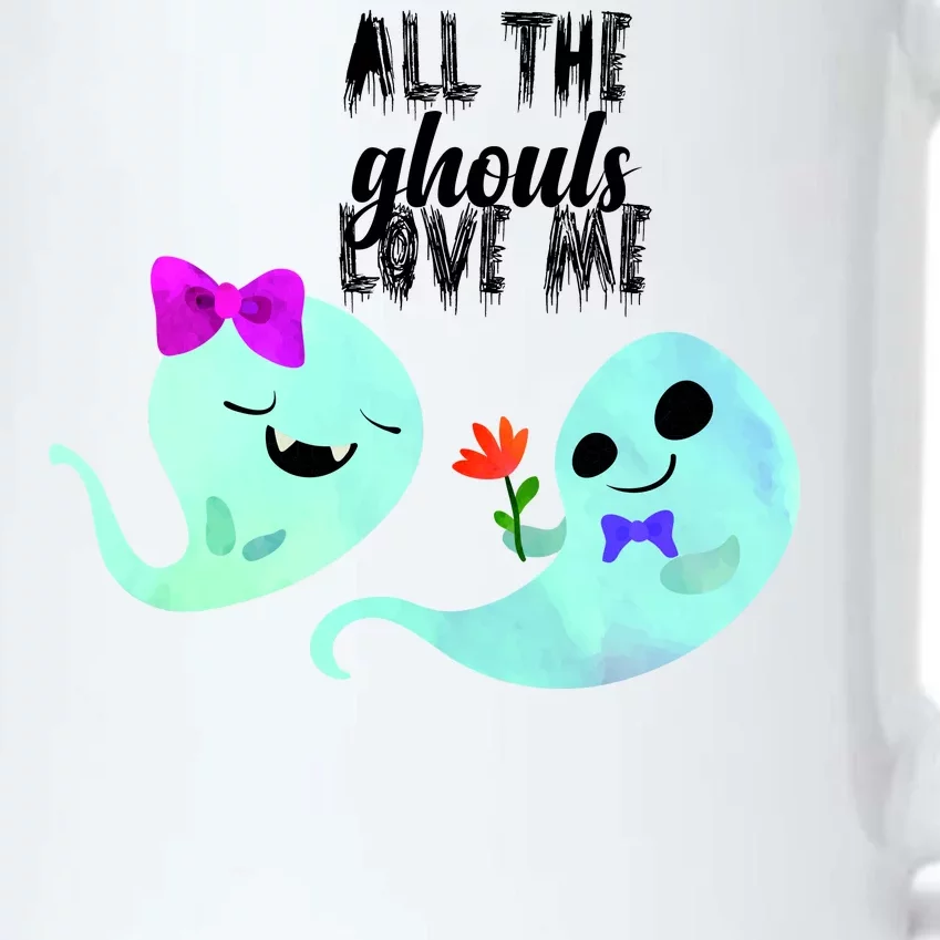 All The Ghouls Love Me Black Color Changing Mug