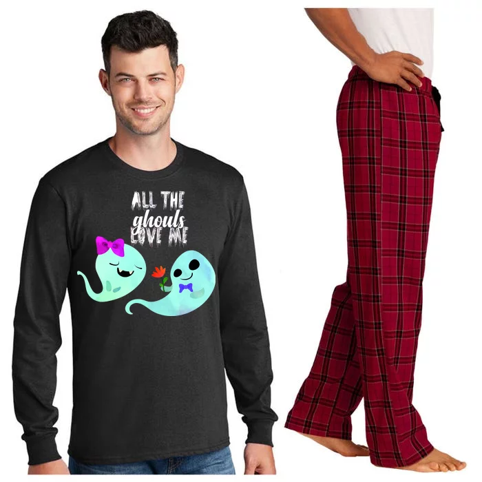 All The Ghouls Love Me Long Sleeve Pajama Set