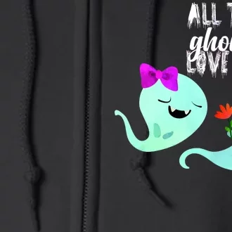 All The Ghouls Love Me Full Zip Hoodie