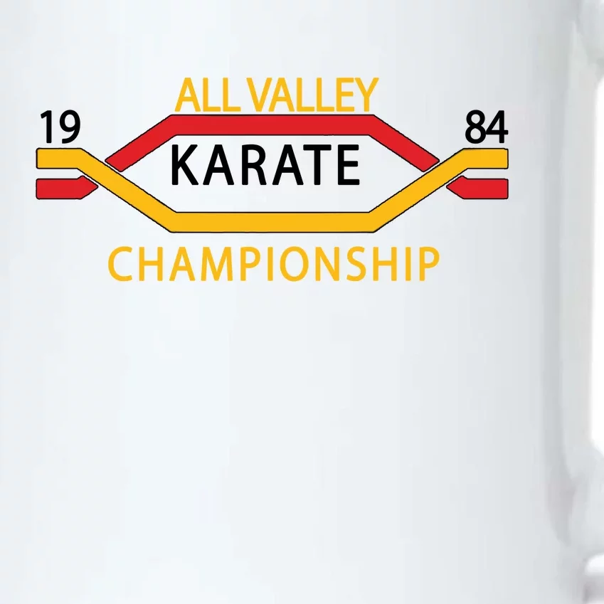 All Valley 1984 Karate Championship Black Color Changing Mug