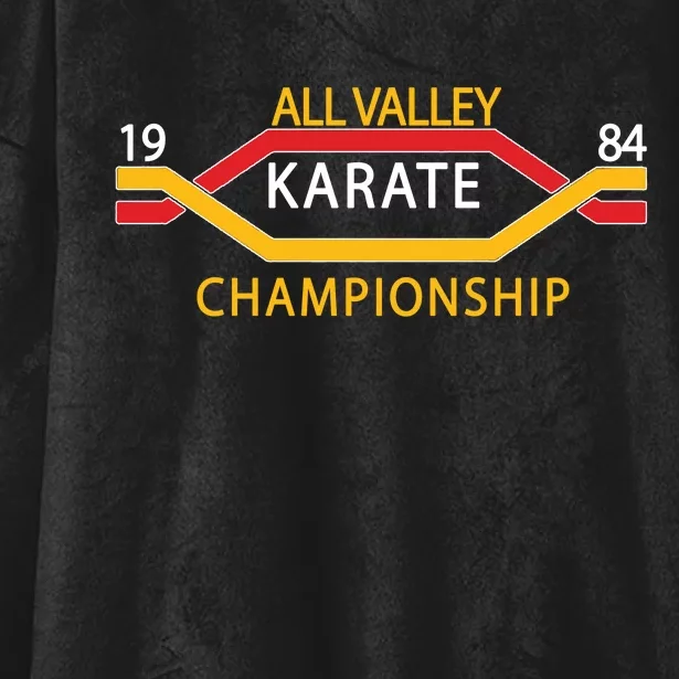 All Valley 1984 Karate Championship Hooded Wearable Blanket