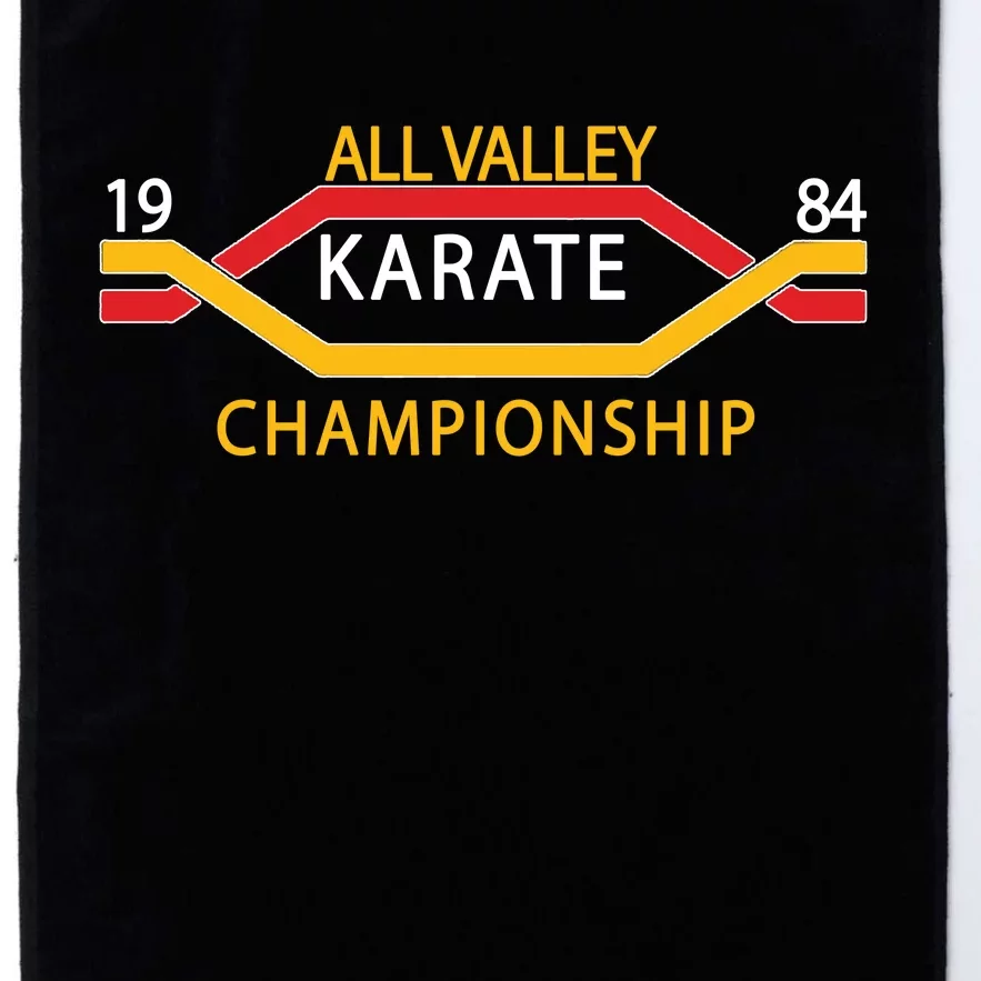 All Valley 1984 Karate Championship Platinum Collection Golf Towel