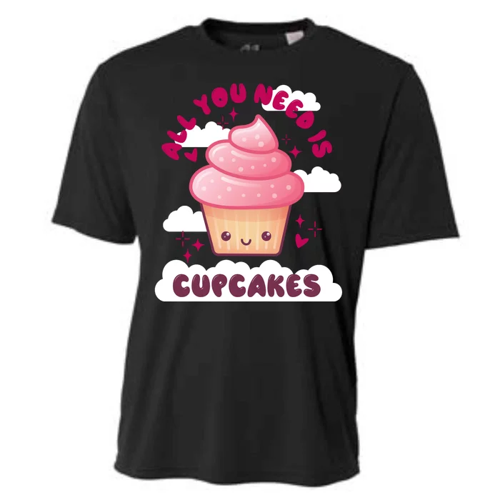 All You Need Is Cupcakes Cooling Performance Crew T-Shirt