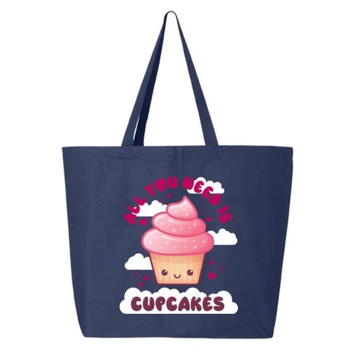 All You Need Is Cupcakes 25L Jumbo Tote