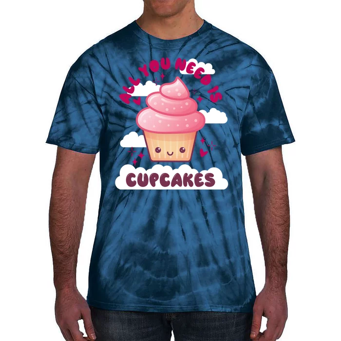 All You Need Is Cupcakes Tie-Dye T-Shirt