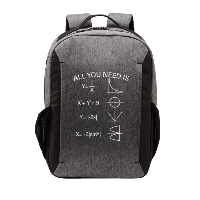 All You Need Is Love Math Equation Vector Backpack