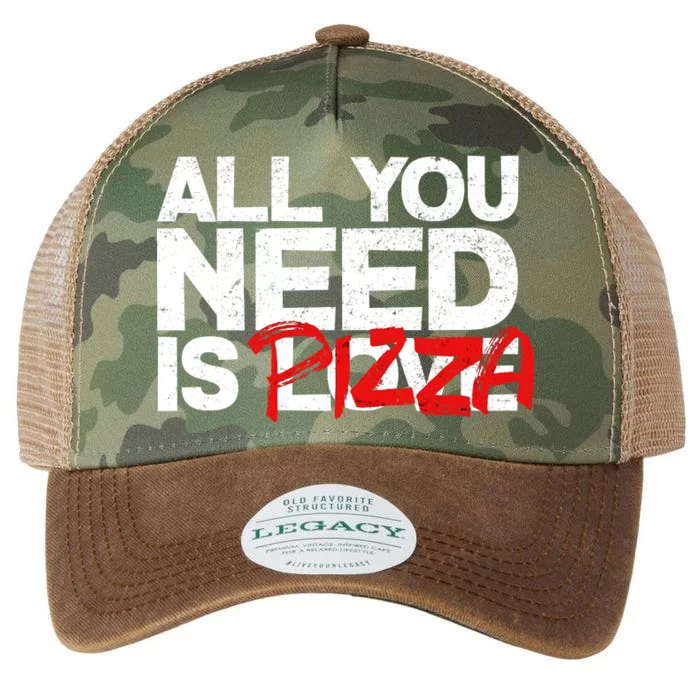 All You Need Is Pizza Legacy Tie Dye Trucker Hat