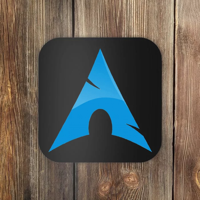 Arch Linux Lover With Logo Open Source Os Coaster