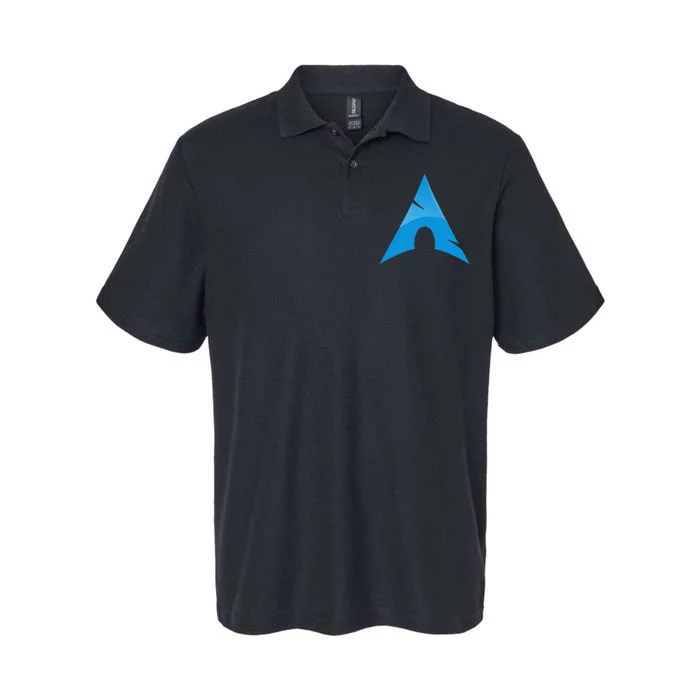 Arch Linux Lover With Logo Open Source Os Softstyle Adult Sport Polo