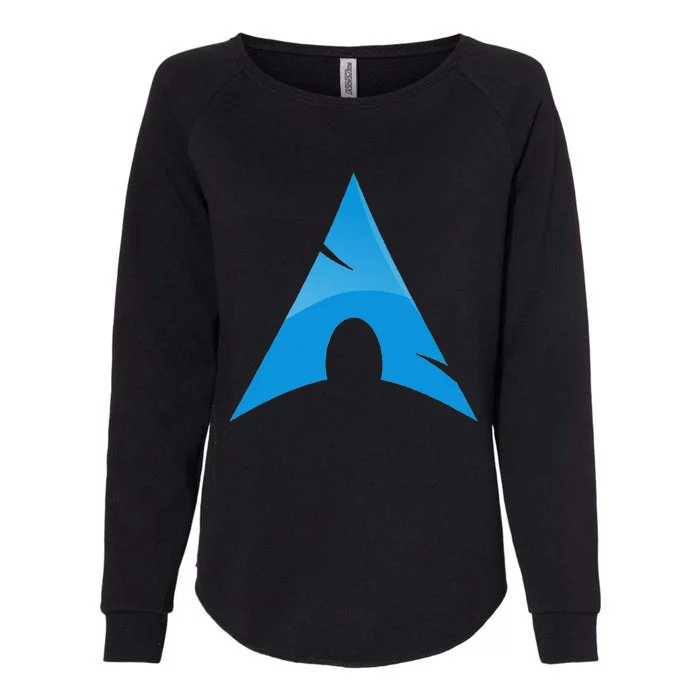 Arch Linux Lover With Logo Open Source Os Womens California Wash Sweatshirt