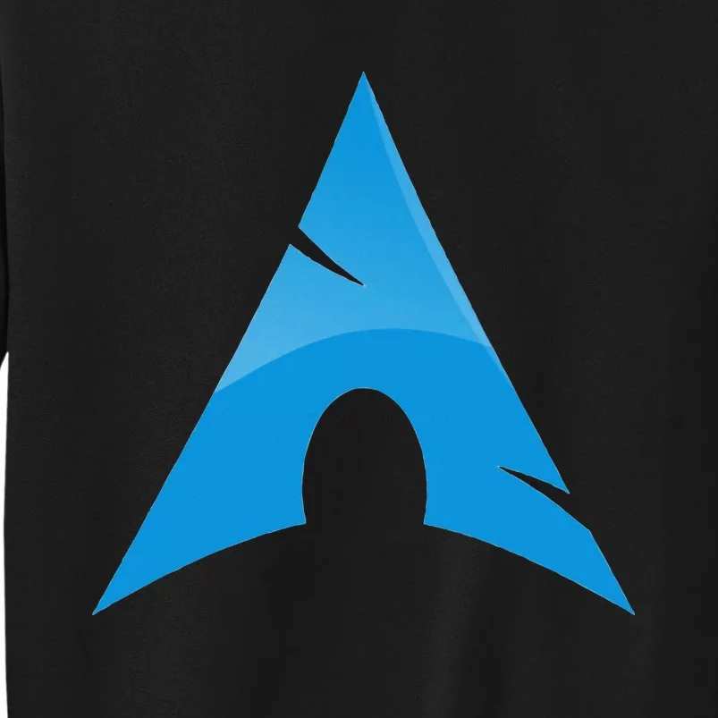 Arch Linux Lover With Logo Open Source Os Tall Sweatshirt