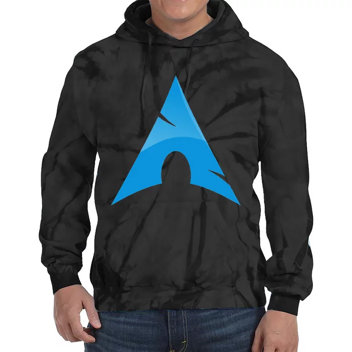 Arch Linux Lover With Logo Open Source Os Tie Dye Hoodie