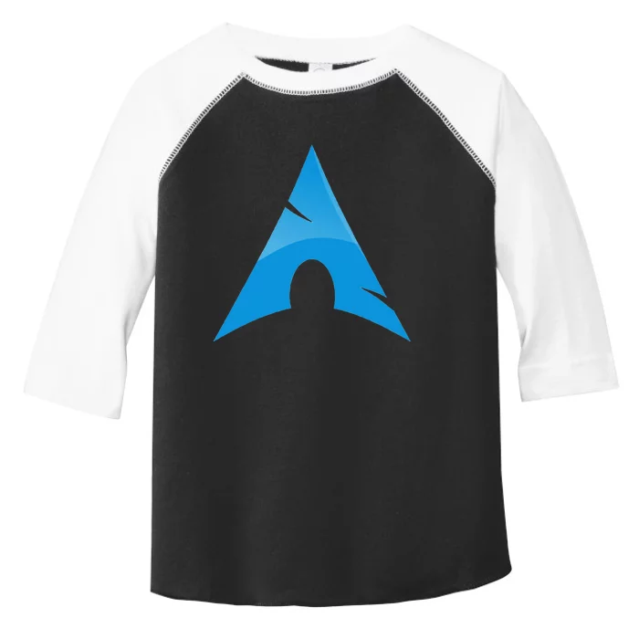 Arch Linux Lover With Logo Open Source Os Toddler Fine Jersey T-Shirt