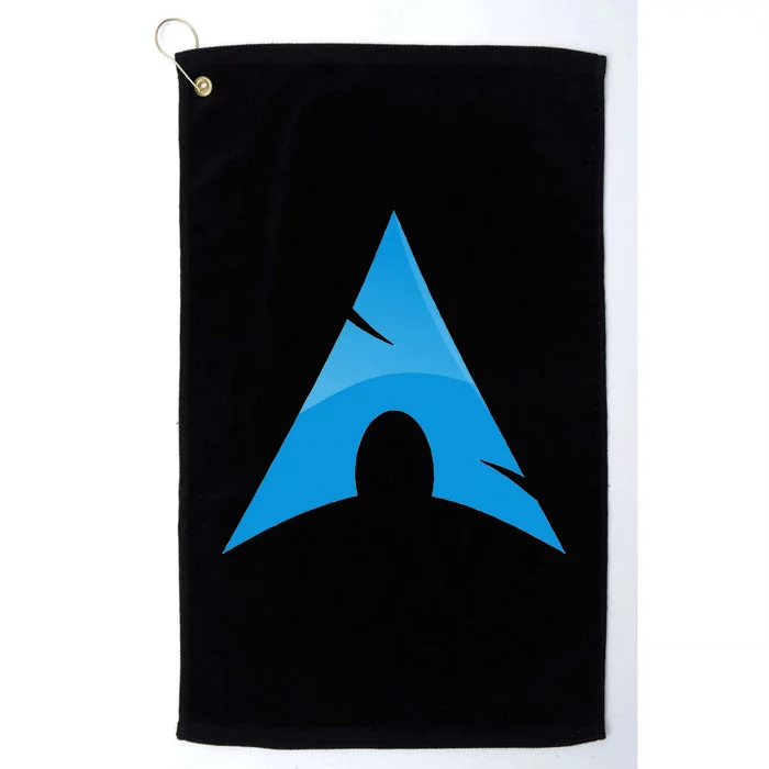 Arch Linux Lover With Logo Open Source Os Platinum Collection Golf Towel