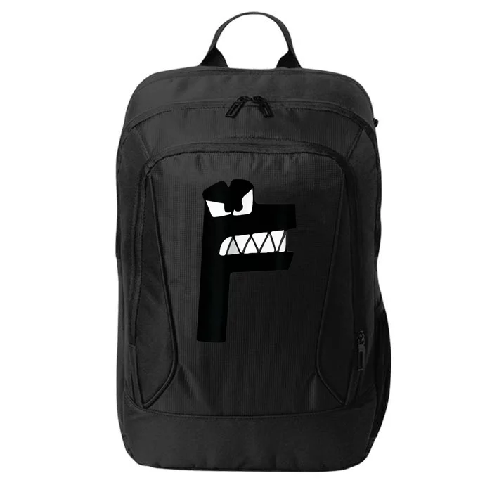 Alphabet Lore Latter F City Backpack