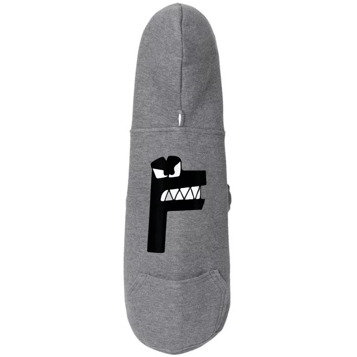 Alphabet Lore Latter F Doggie 3-End Fleece Hoodie