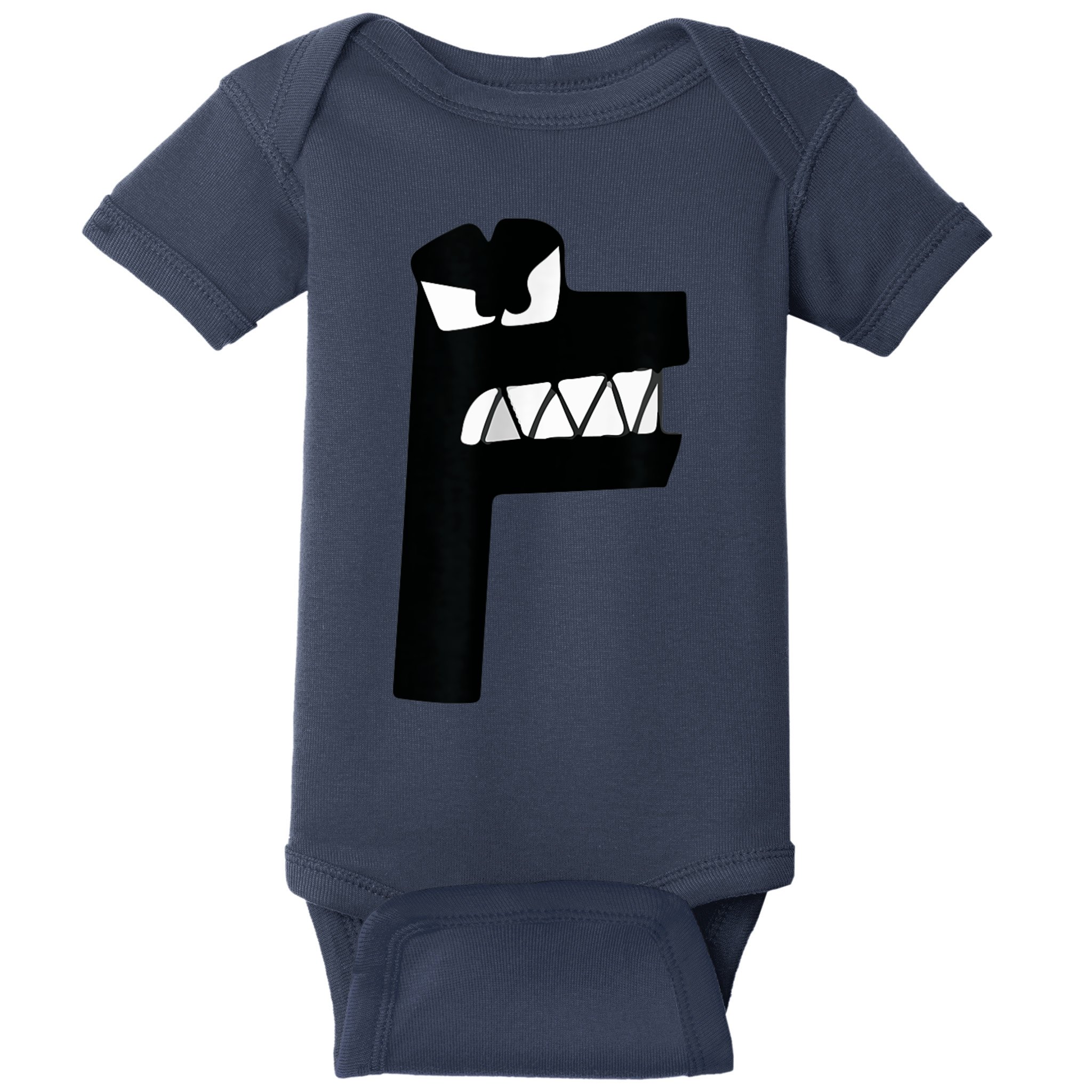 C Alphabet Lore Humans - Alphabet Lore - Baby Bodysuit