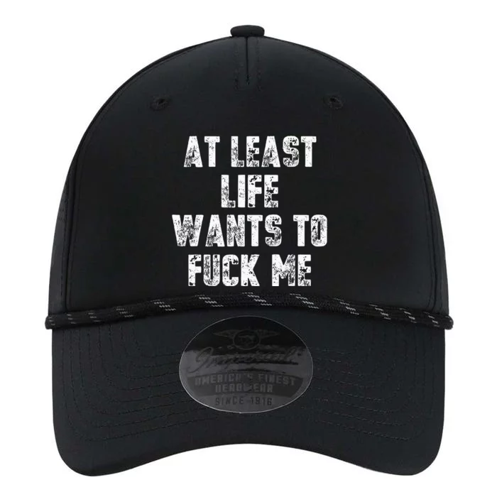 At Least Life Wants To Fuck Me Performance The Dyno Cap