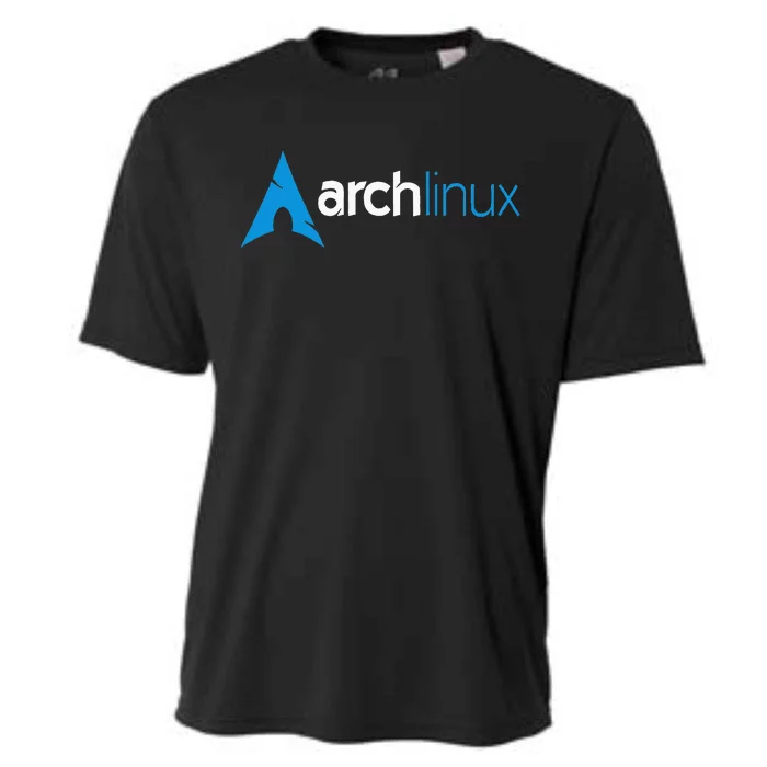 Arch Linux Lover Light Tagline And Blue Cooling Performance Crew T-Shirt