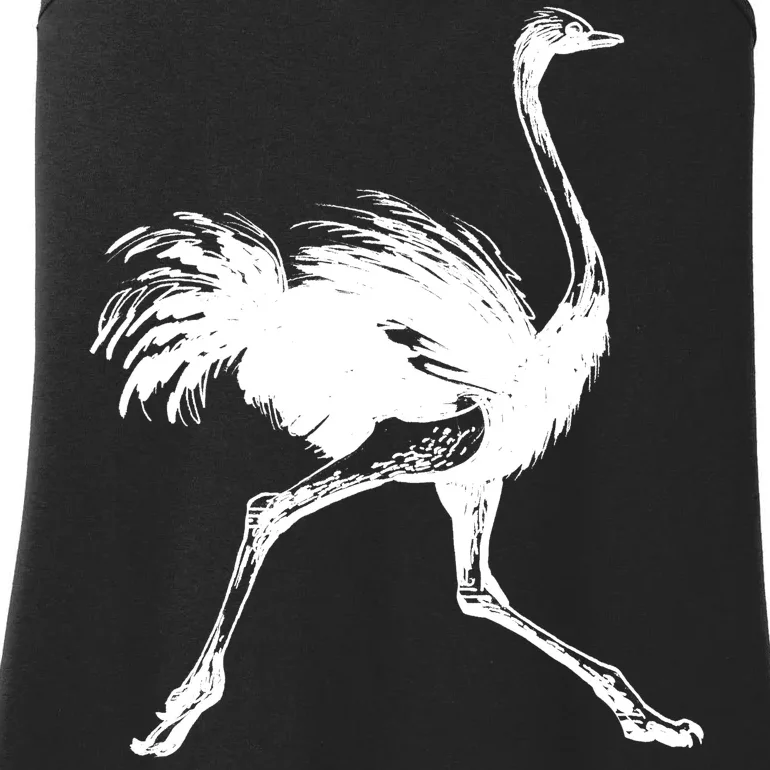 Allegedly Ostrich Flightless Bird Ladies Essential Tank