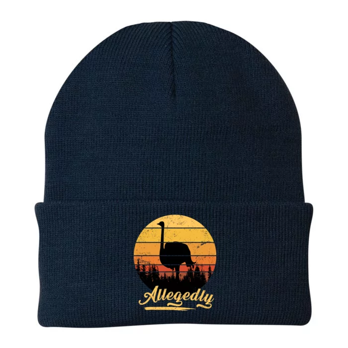 Allegedly Ostrich Retro Knit Cap Winter Beanie