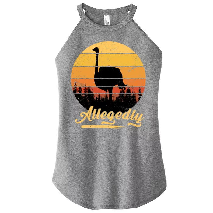 Allegedly Ostrich Retro Women’s Perfect Tri Rocker Tank