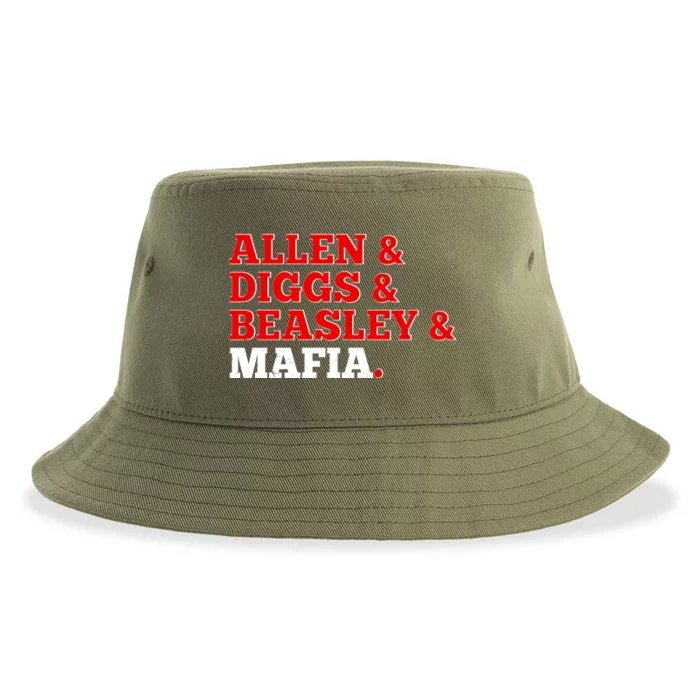 Allen Diggs Beasley Mafia Buffalo New York Football Sustainable Bucket Hat